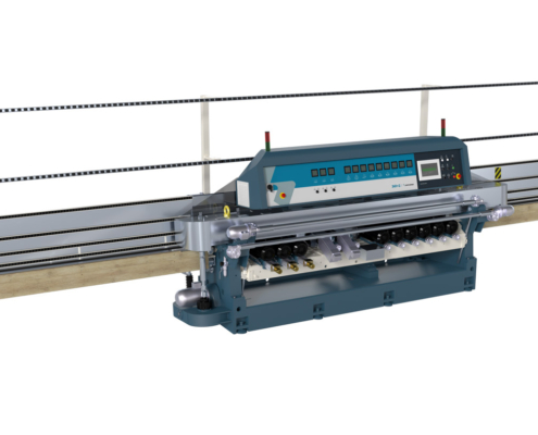 the machine bovone 361/2 vertical glass bevelling